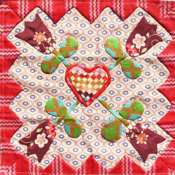 Solidarity Quilt Block designed by Kathy Doughty