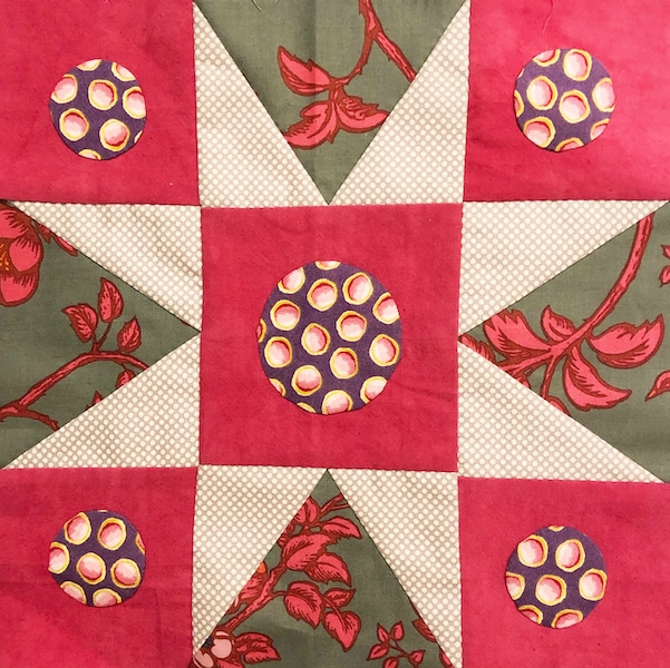 Solidarity Quilt Block designed by Carol Sowerby