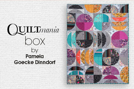 Pamela Goecke Dinndorf Quiltmania box 2021
